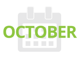 a calendar icon indicating that vet tech week is in october