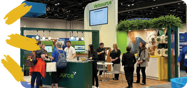 Vetsource trade show booth